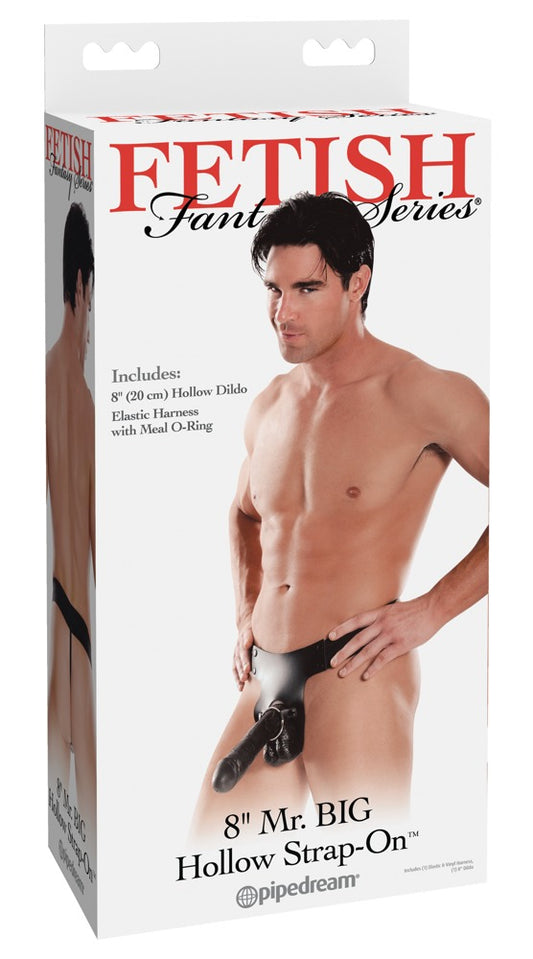 Fetish Fantasy Series 8 Inch Mr. BIG Hollow Strap-on box