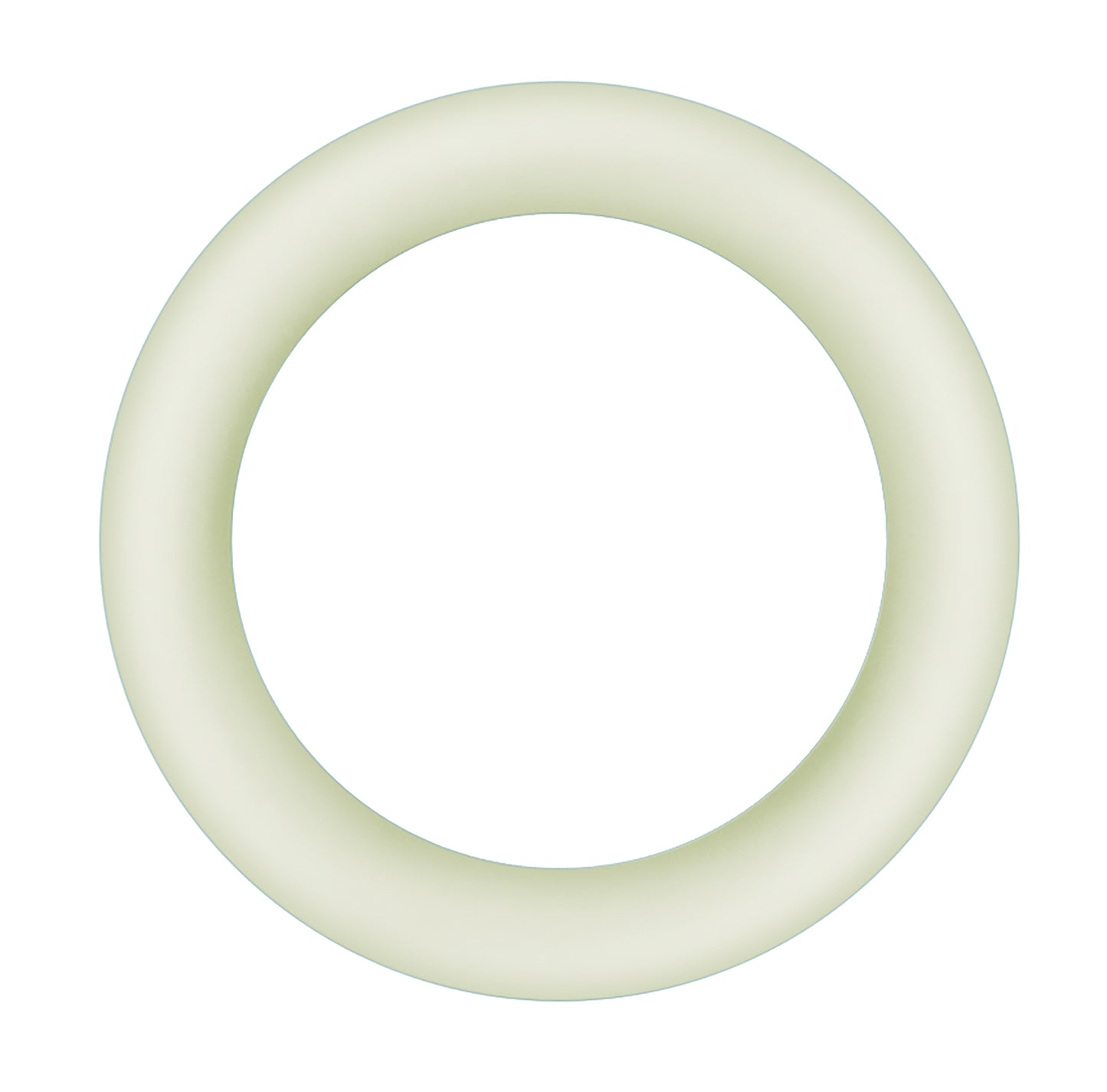 Firefly Halo Small Glow I The Dark Clear Cock Ring - Small