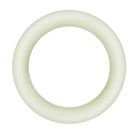 Firefly Halo Small Glow I The Dark Clear Cock Ring - Small