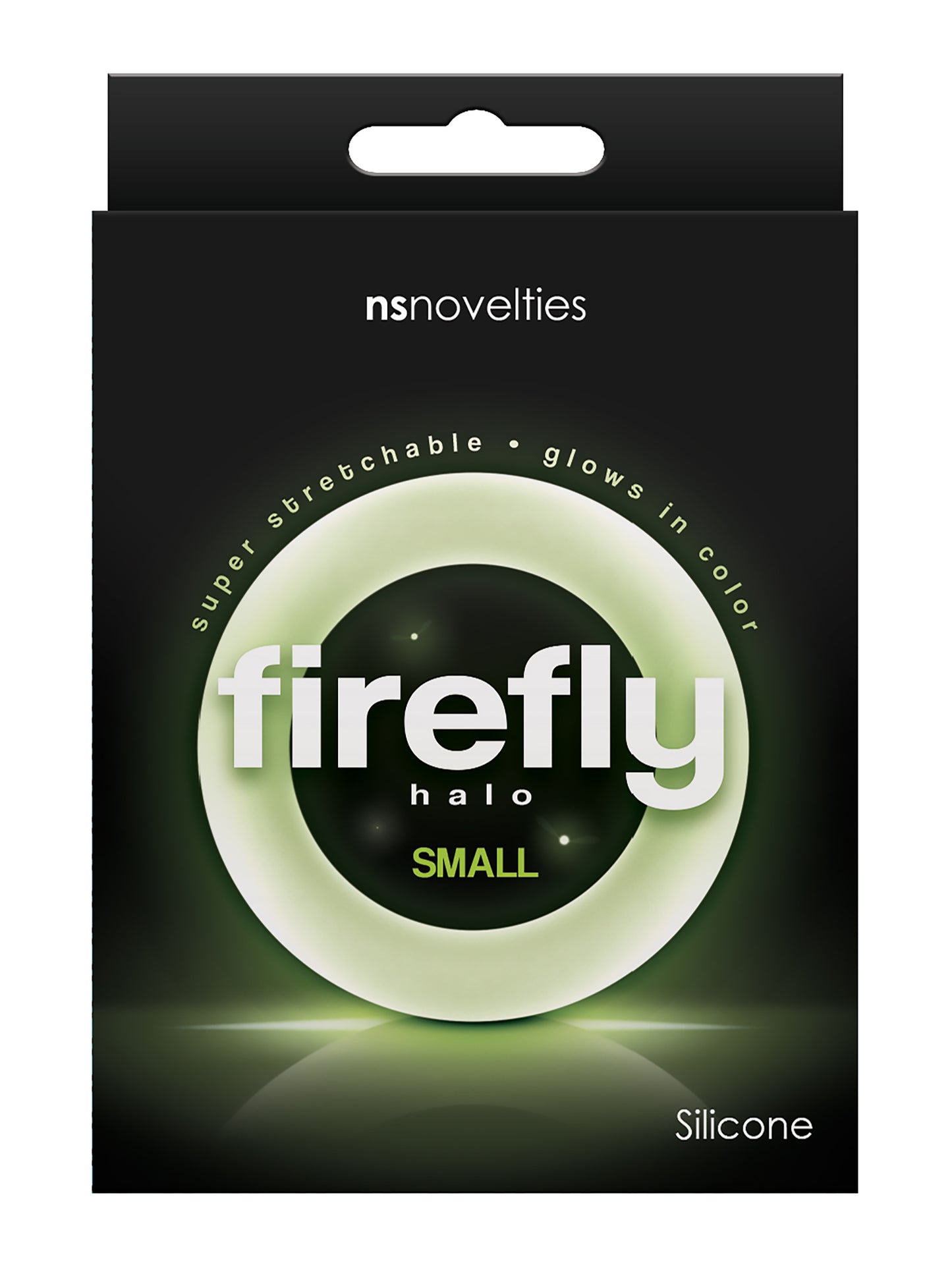Firefly Halo Small Glow I The Dark Clear Cock Ring - Small box