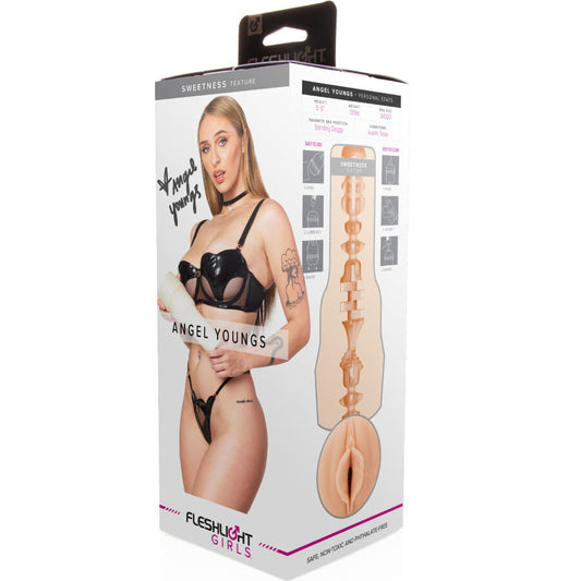 Fleshlight Angel Youngs Stroker Opening Box