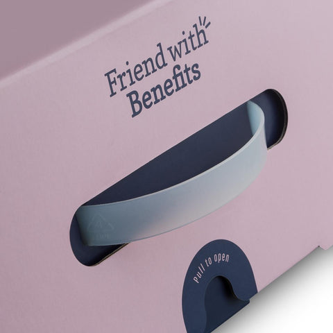 Friends With Benefits Trinity Rose box top