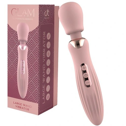 Glam Large Wand Vibrator with box