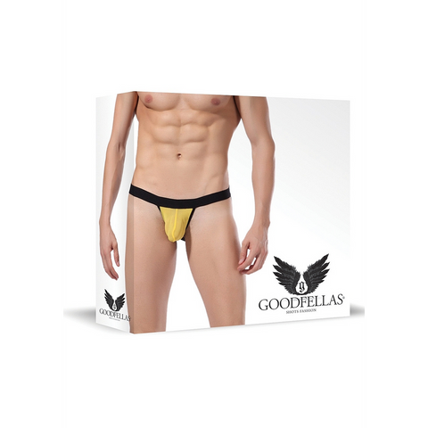 Goodfellas Yellow Jock Strap box