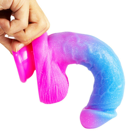 Loveangels 7.9 Inch Dual Tone Silicone Dildo