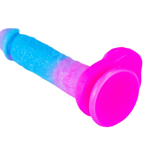 Loveangels 7.9 Inch Dual Tone Silicone Dildo