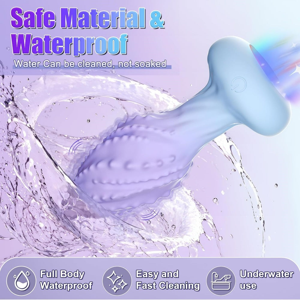 Loveangels Remote Control Rotating And Vibrating Anal Plug With Light