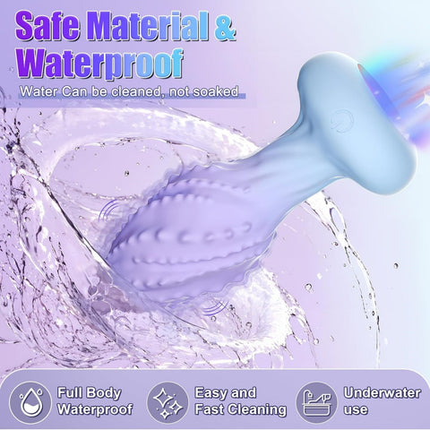 Loveangels Remote Control Rotating And Vibrating Anal Plug With Light