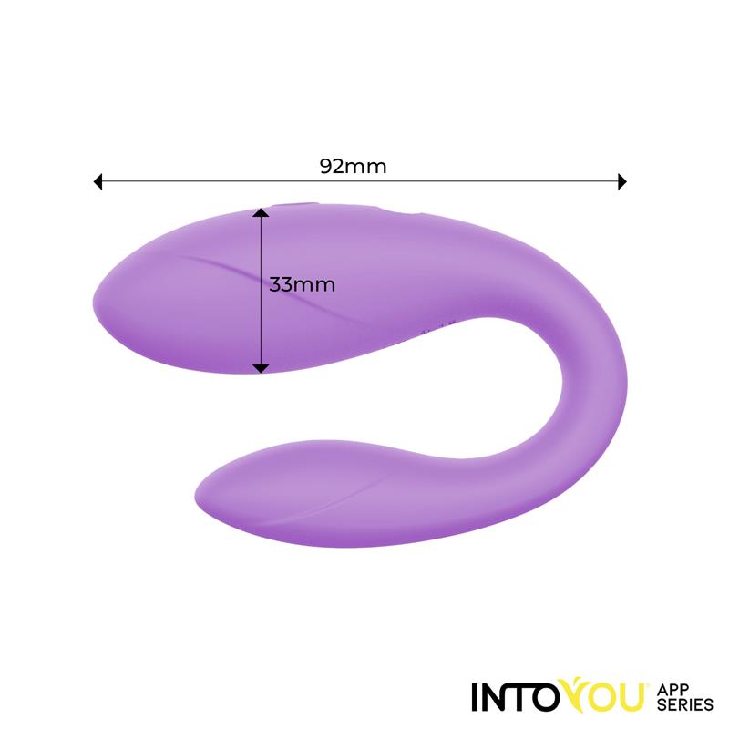 Into You App Control Couples Toy size