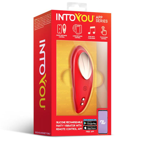 Into You App Control Silicone Panty Vibe red box