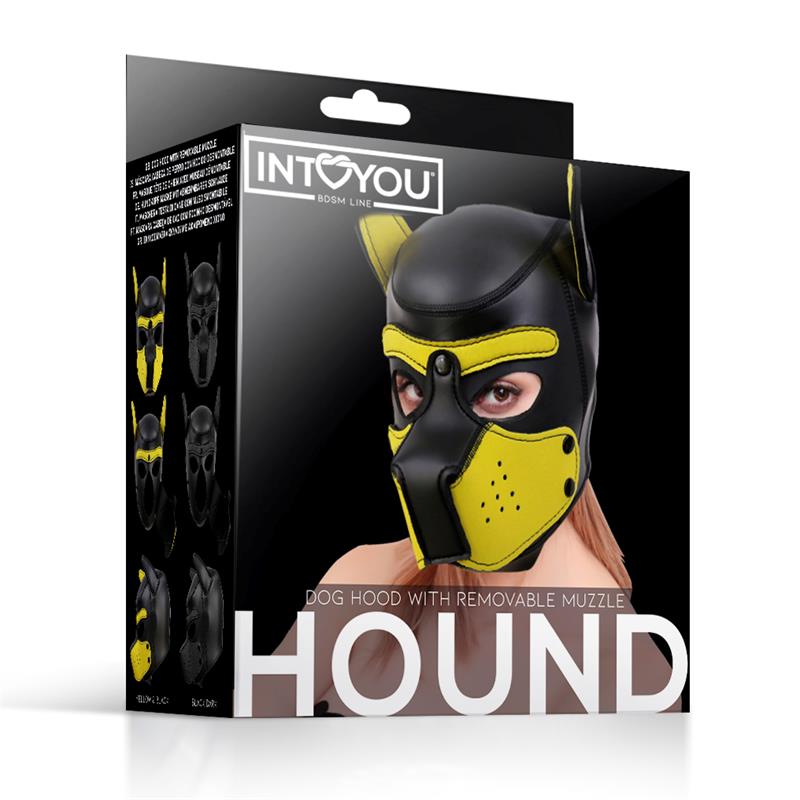 Into You Neoprene Hound Dog Hood box