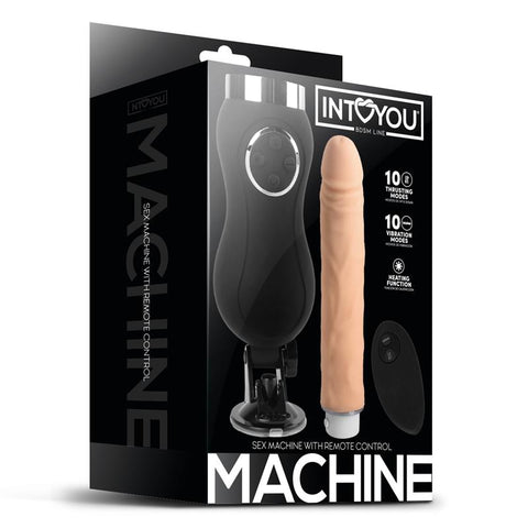 Into You Rechargeable Remote Control Sex Machine box