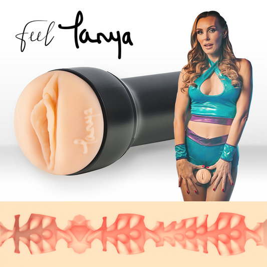 Kiiroo Feel Stars Collection Tanya Tate with model and texture