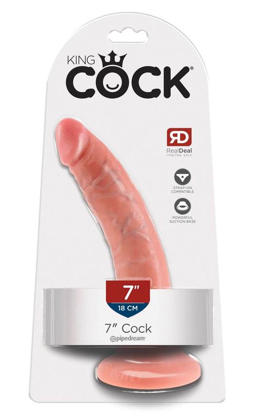 King Cock 7 Inch Cock flesh packaging