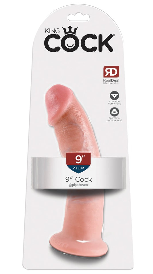 King Cock 9 Inch Cock packaging