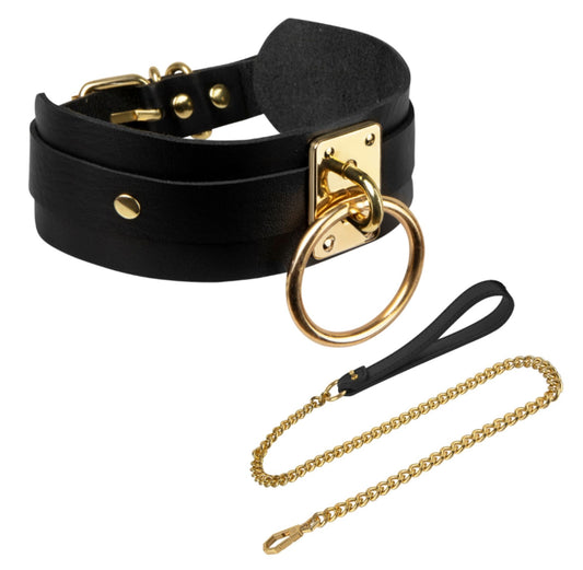 Kinky Diva O Ring Collar And Leash