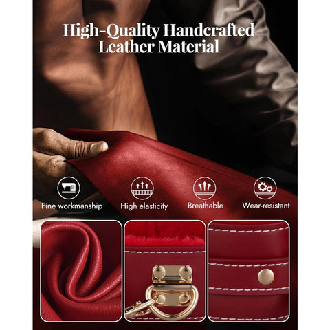 Loveangels 11pc Red BDSM Bondage Set