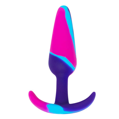 Loveangels Curved Rainbow Silicone Anal Training Set