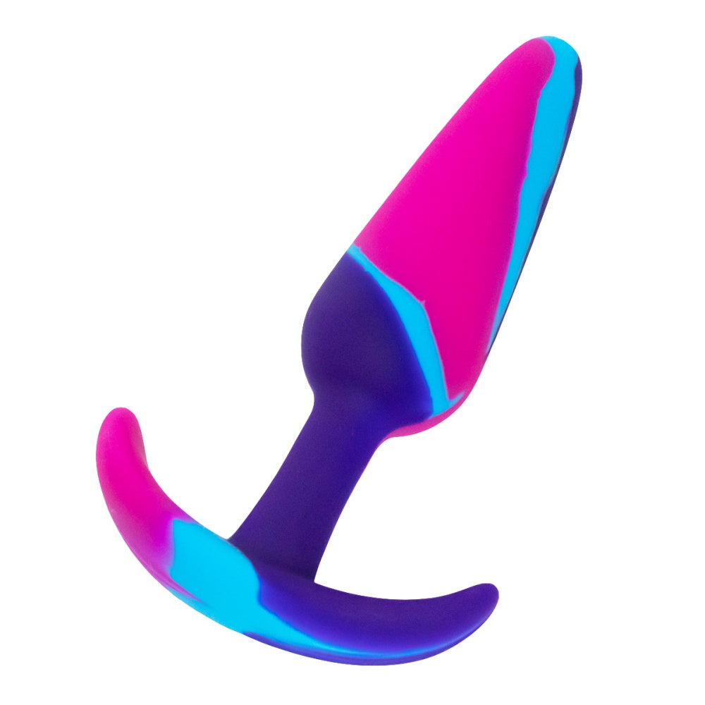 Loveangels Curved Rainbow Silicone Anal Training Set