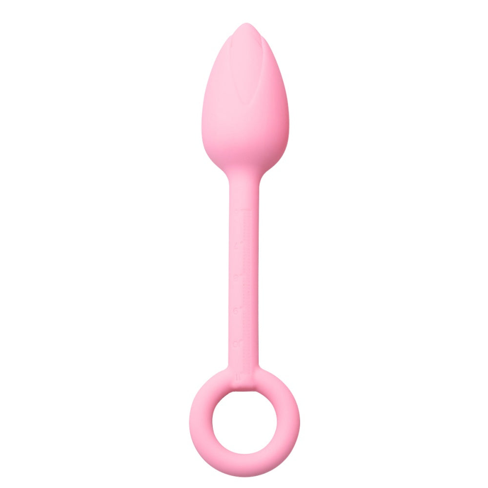 Loveangels Pink Silicone Tulip Bulb Anal Plug Set