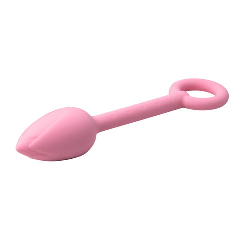 Loveangels Pink Silicone Tulip Bulb Anal Plug Set