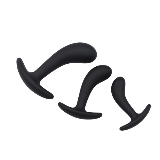 Loveangels Curved Silicone Anal Training Kit