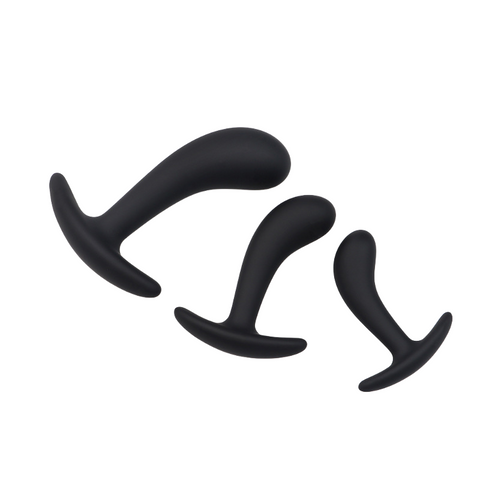 Loveangels Curved Silicone Anal Training Kit