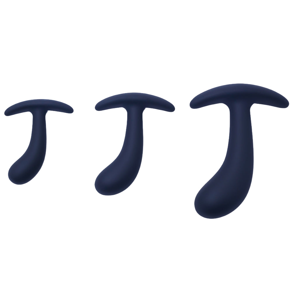 Loveangels Curved Silicone Anal Training Kit