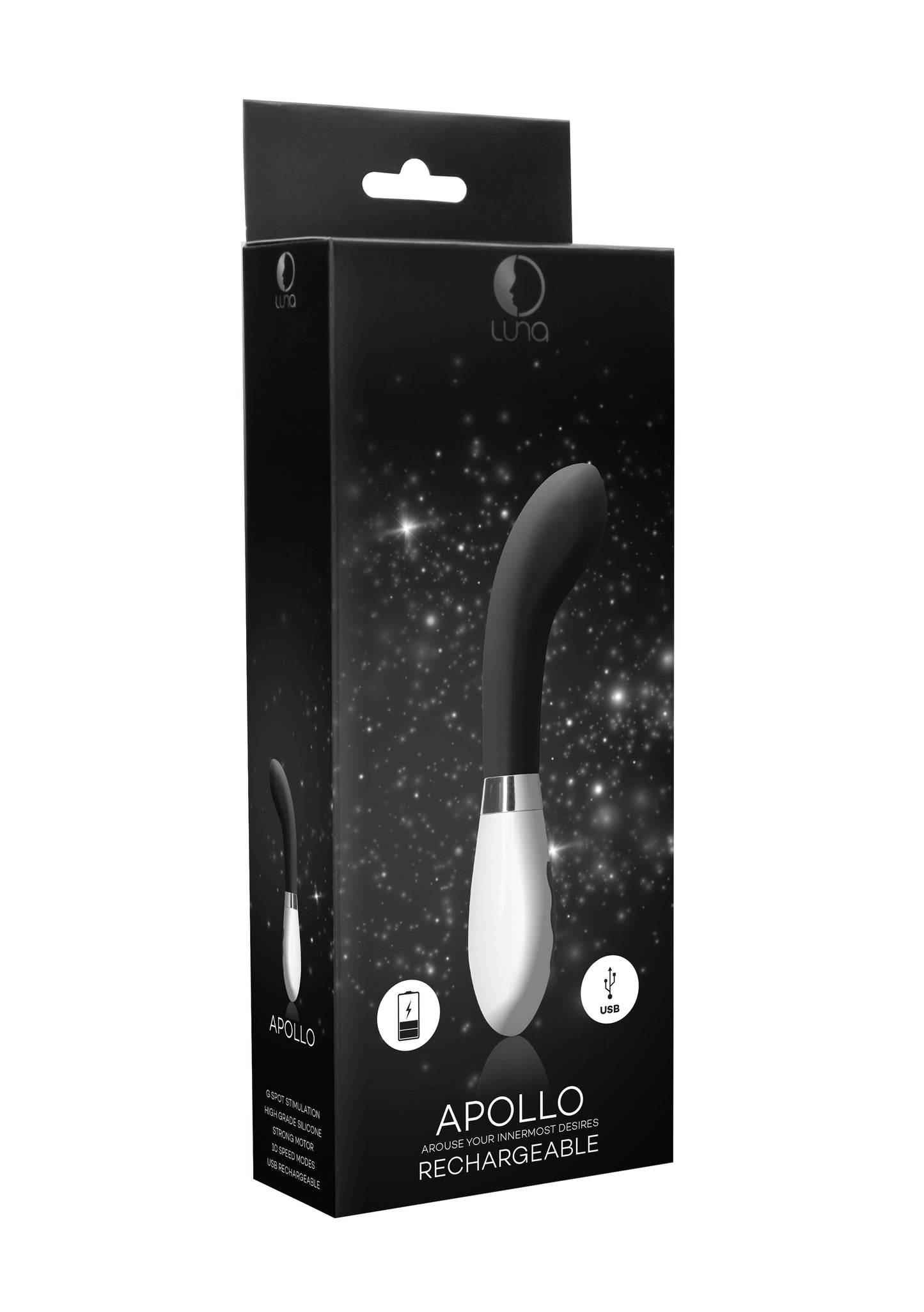 Apollo Silicone Rechargeable Vibrator