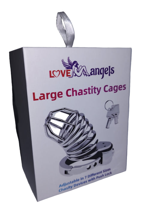 Large Chastity Cage 4.7" box