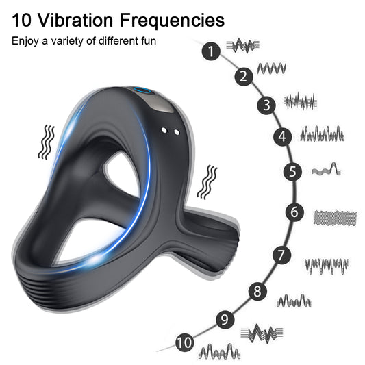 Loveangels Vibrating Double Ring frequencies