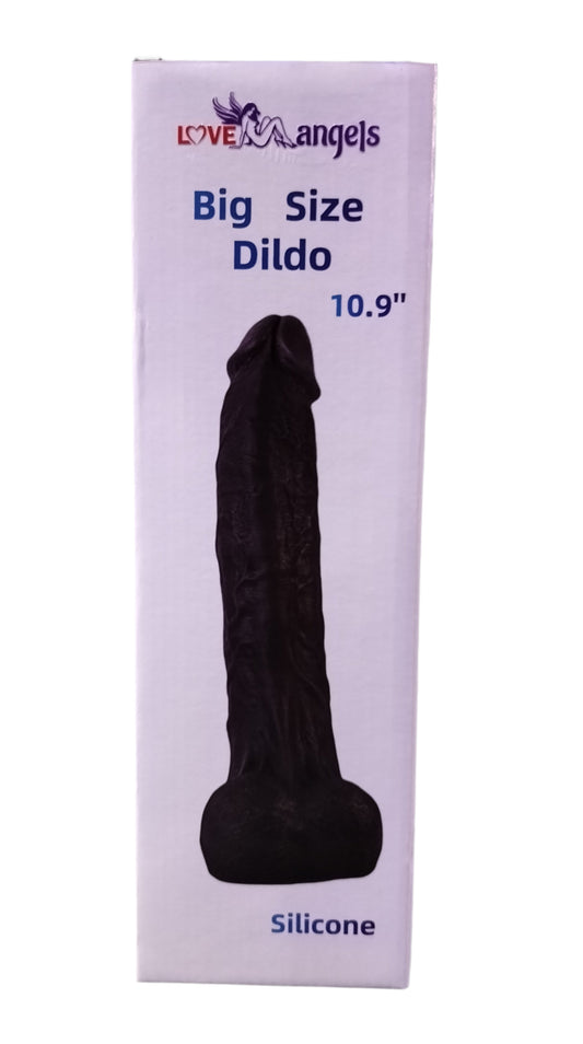 Loveangels 10.9" Big Size Dildo - Deep Brown box