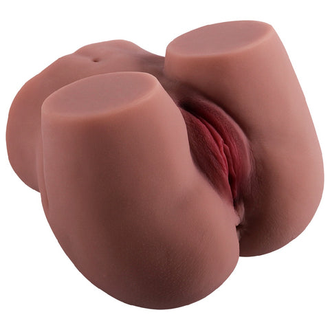 Loveangels 2.5kg Brown TPE Realistic Booty Masturbator Lying down