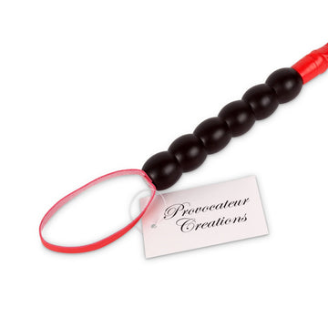 Loveangels 3ft PU Leather Whip red handle