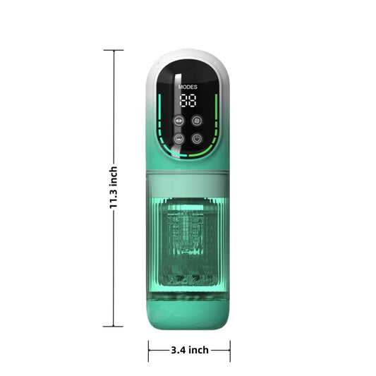 Loveangels 5 Function Masturbator With Vibration, Thrusting, Rotating, Sucking And Tongue Licking Sizing
