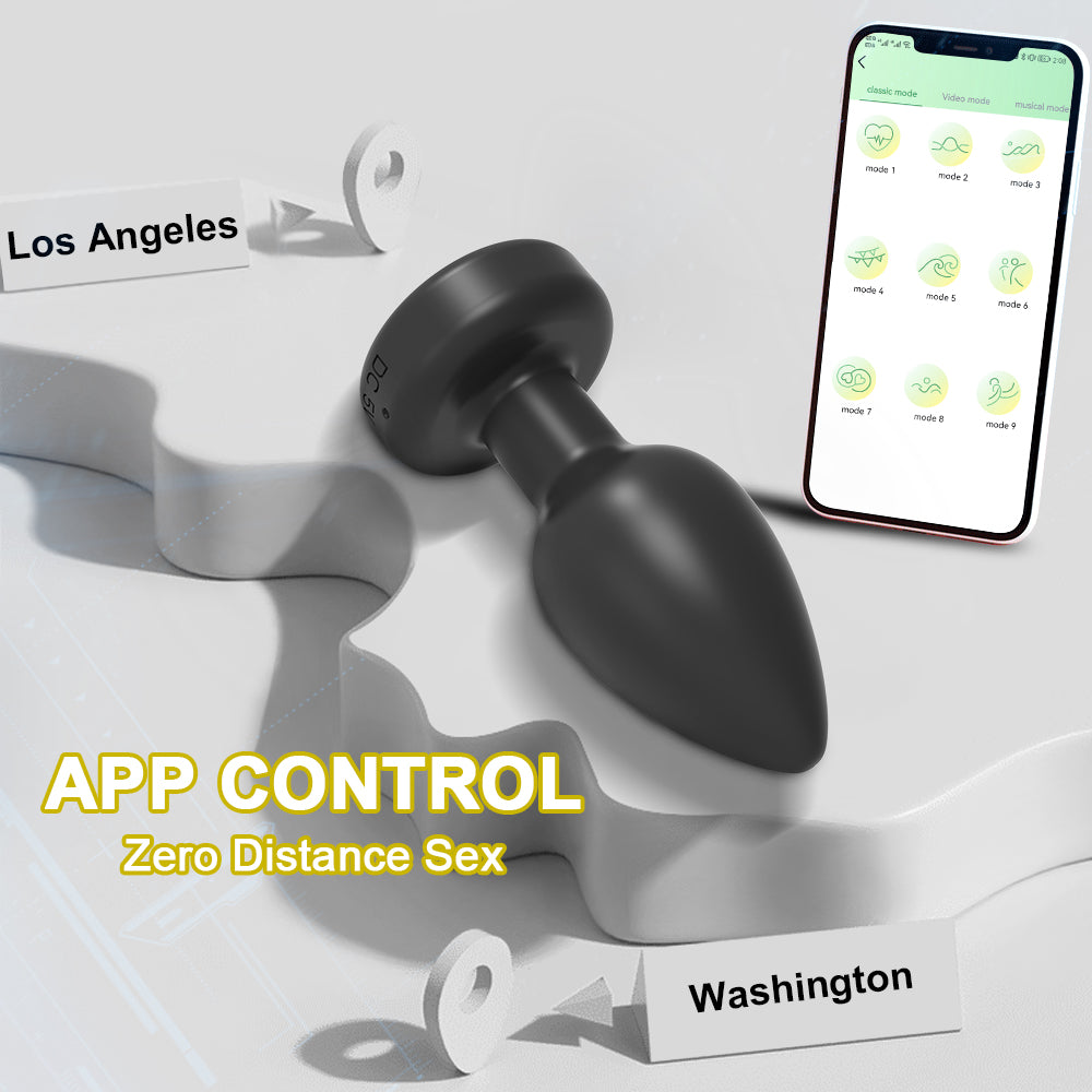 Loveangels App Control Vibrating Glow Plug app control