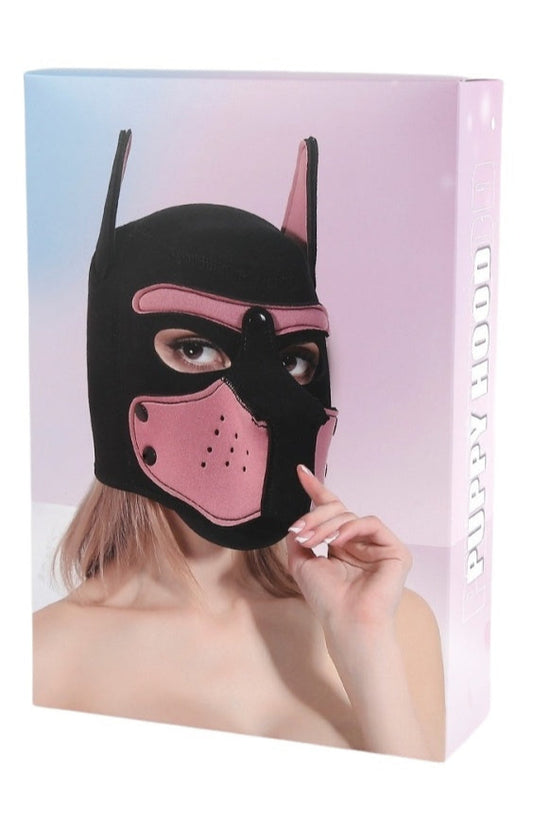 Loveangels Black And Grey Puppy Hood Box