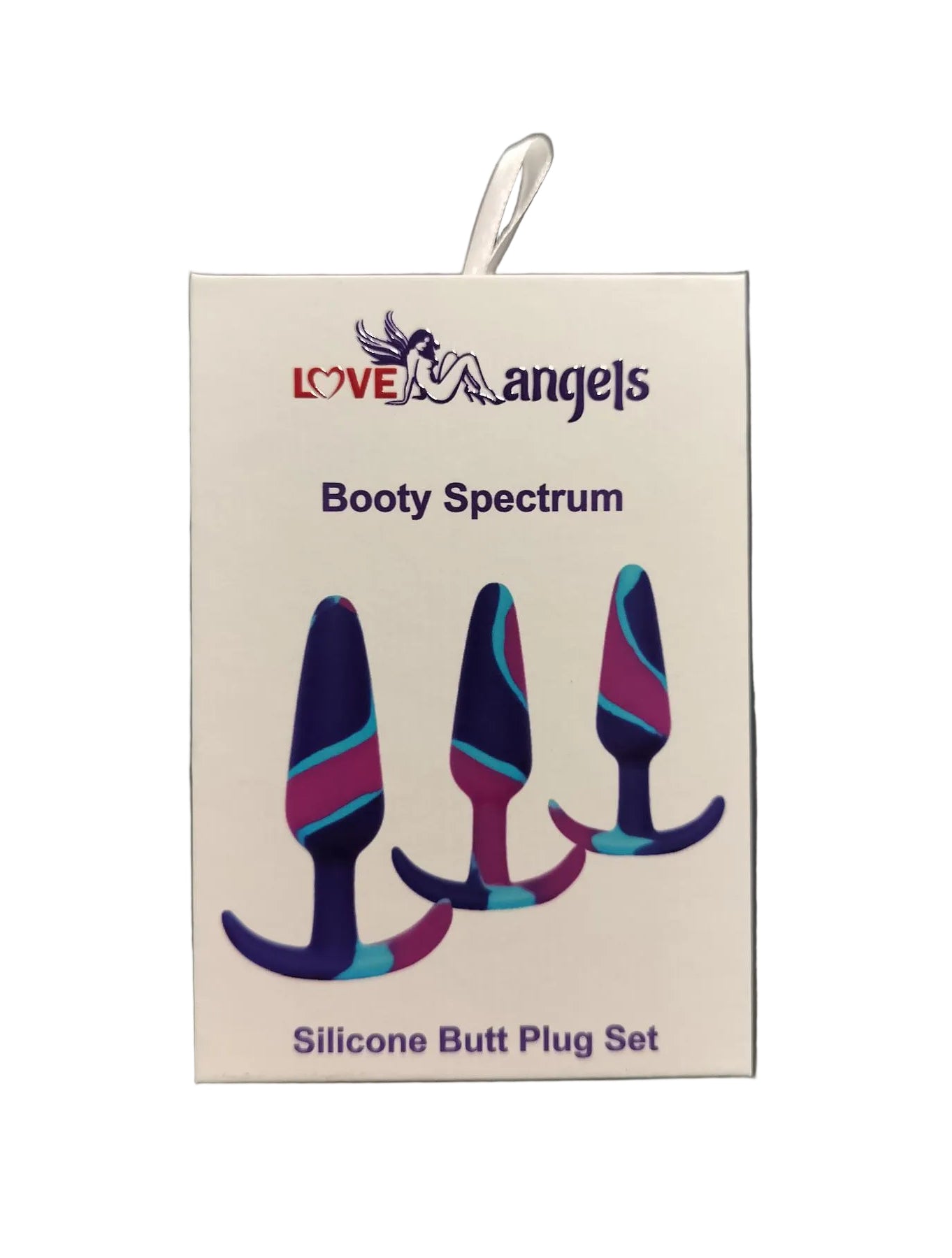 Loveangels Booty Spectrum Silicone Butt Plug Set box