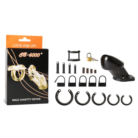 Loveangels CB6000 Chastity Kit 6.35cm black with box