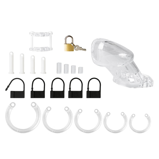 Loveangels CB6000 Chastity Kit 6.35cm clear