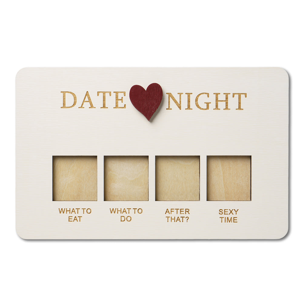 Loveangels Date Night Dice empty plaque