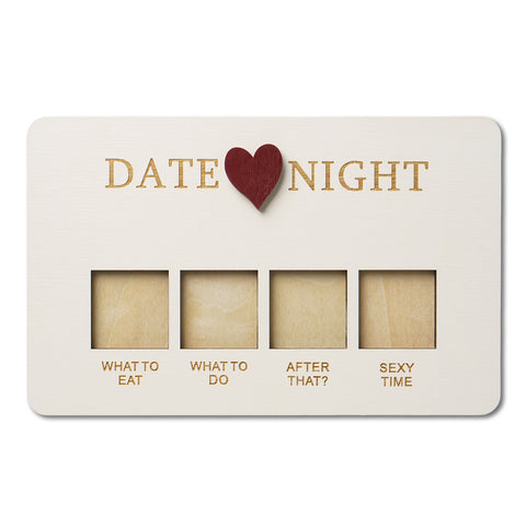 Loveangels Date Night Dice empty plaque