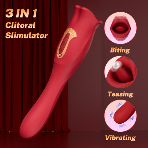 Loveangels Dual Ended Mouth Vibrator 3 in 1