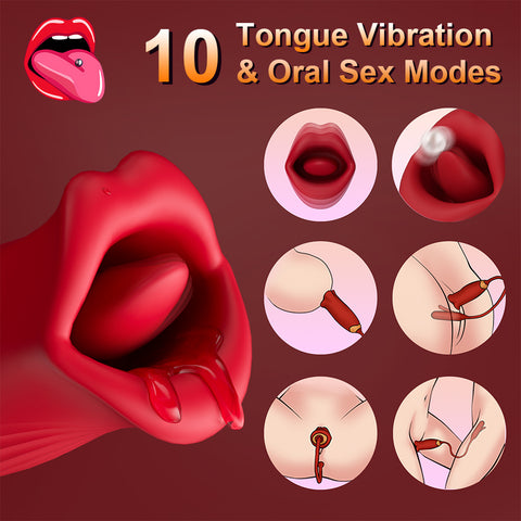 Loveangels Dual Ended Pendulum Mouth functions