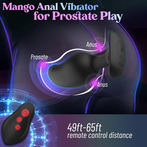 Loveangels Electro Stim Butt Plug With Remote Distance