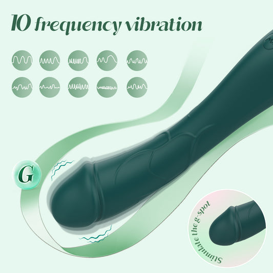 Loveangels Green Stiffy vibration functions