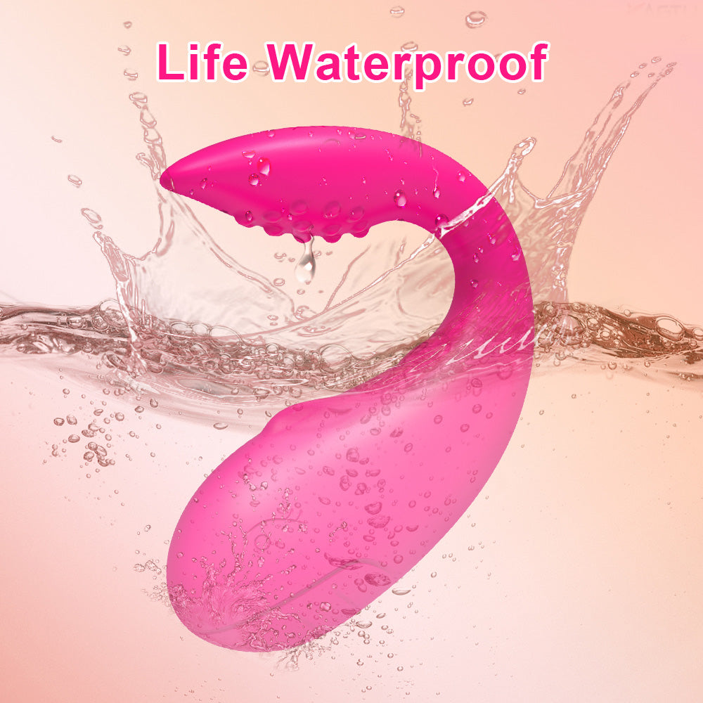 Loveangels Happy Whale Couples Vibe With App Control waterproof