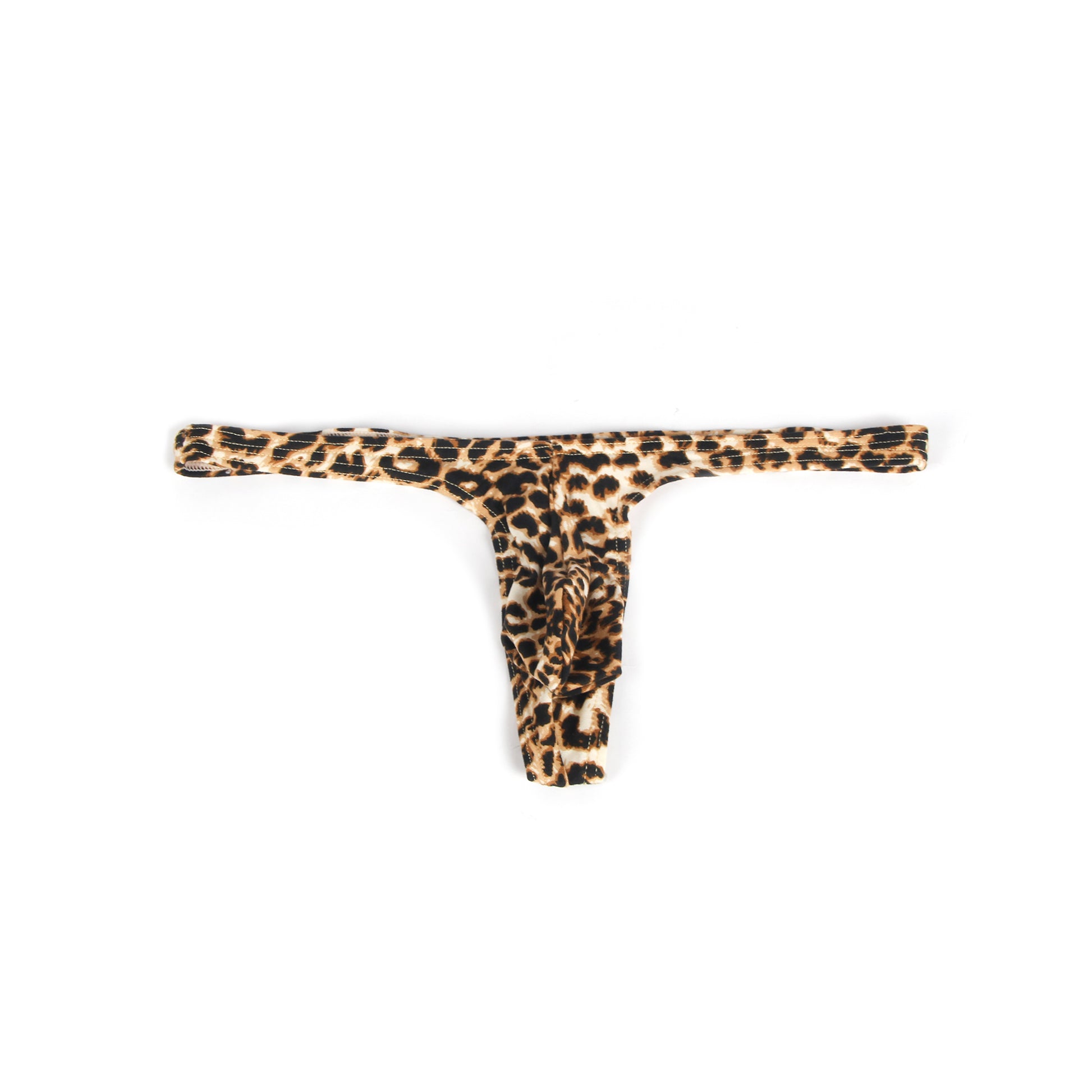 Loveangels Men's classic Leopard Thong front