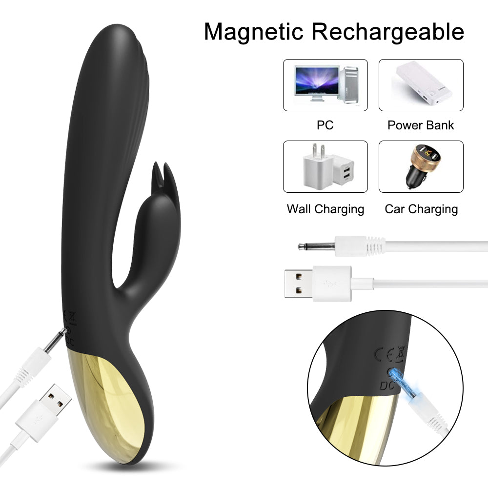 Loveangels Meow Rabbit Vibrator charging