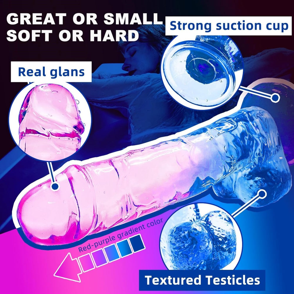 Loveangels Mermaid Dildo 7" Texture Description